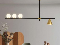 Tổng hợp những mẫu đèn thả trần phòng khách chung cư hiện đại