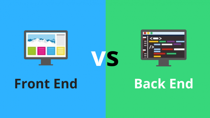 Front-end và Back-end là yếu tố quan trọng khi học thiết kế web