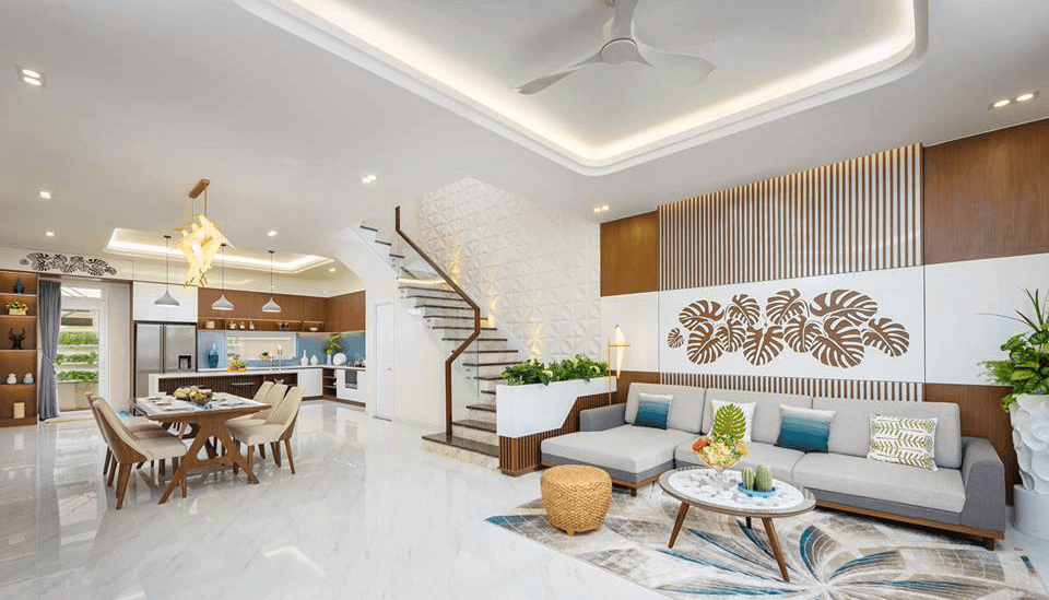 cầu thang ở phòng khách7